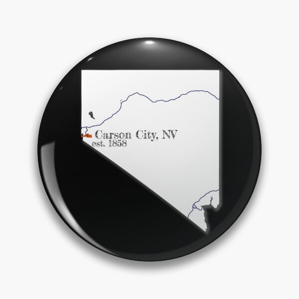 Item preview, Carson City, NV [White] designed and sold by PhilbonianDezin.