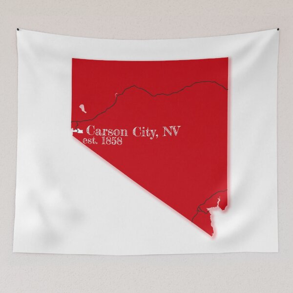 Item preview, Carson City, NV [Red] designed and sold by PhilbonianDezin.