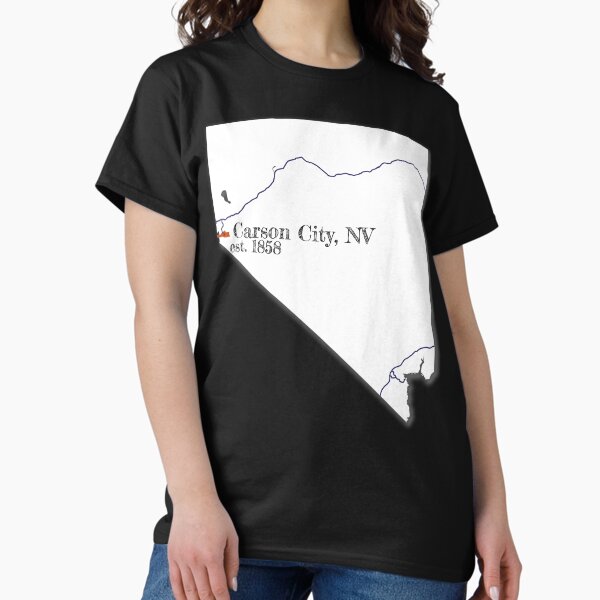 Item preview, Carson City, NV [White] designed and sold by PhilbonianDezin.