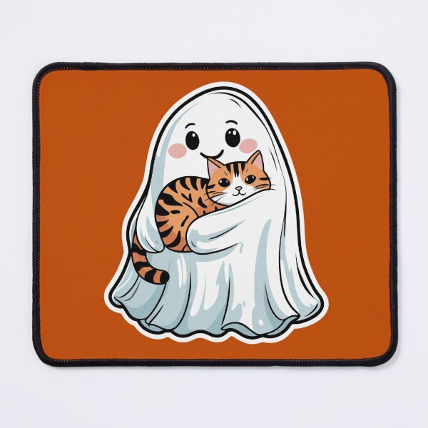 Item preview, Snuggling Ghost and Kitten designed and sold by LewpyG.