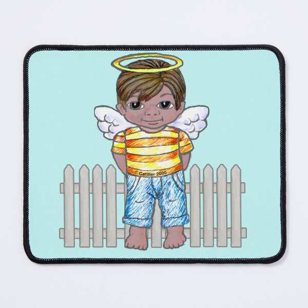 Item preview, Brown Boy Angel designed and sold by artmuvz.