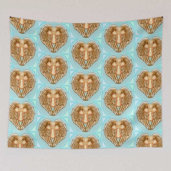 Item preview, Christian Wings Cross Crown designed and sold by artmuvz.