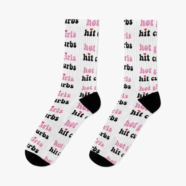 Item preview, Hot Girls Hit Curbs designed and sold by the-craft-shop.