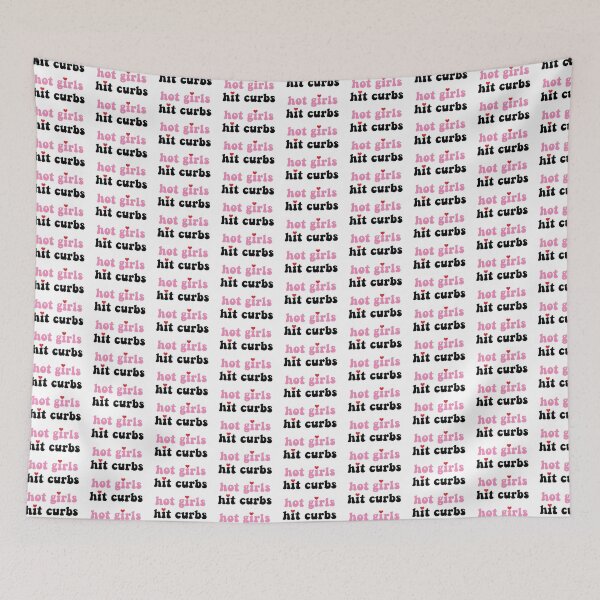 Item preview, Hot Girls Hit Curbs designed and sold by the-craft-shop.