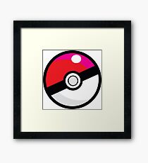 Pokeball Framed Print