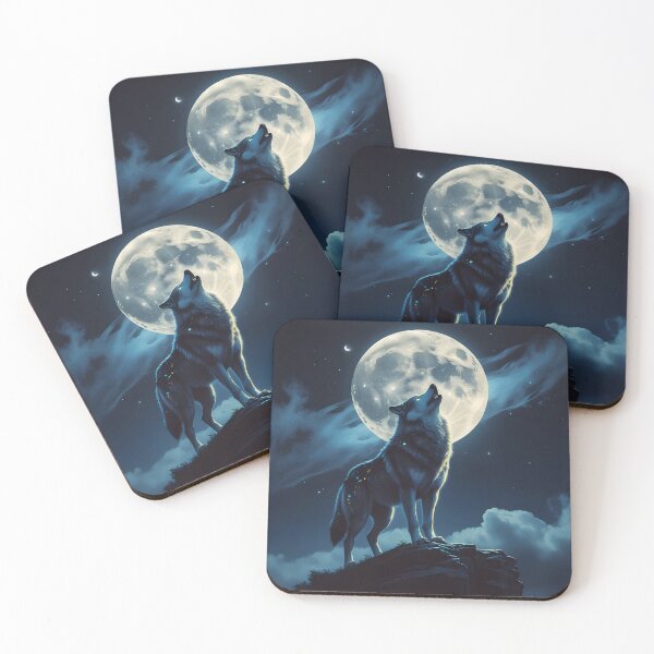 Item preview, Lone Wolf Eclipse – Guided by the Moon designed and sold by Harmon Luxe Studio .