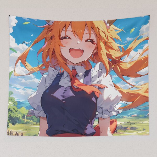 Item preview, Tohru Miss Kobayashi Dragon Maid Anime Joyful Journey designed and sold by mildaclairmo.