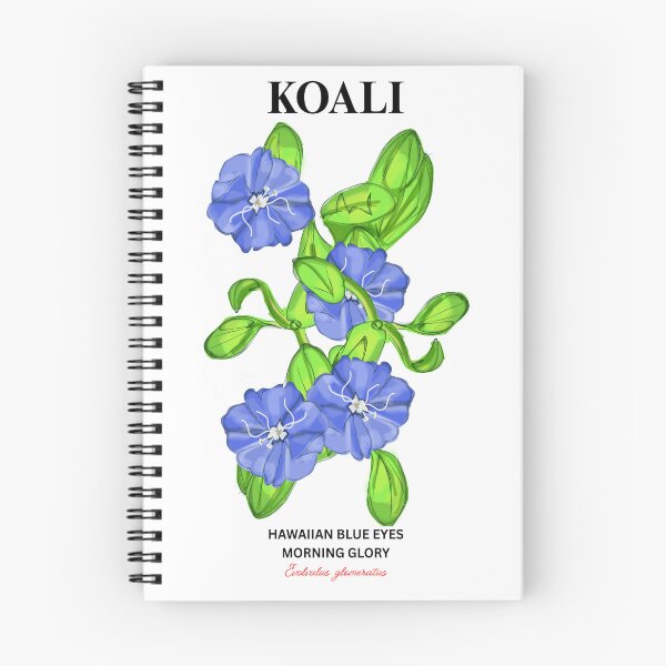 Item preview, KOALI 2, HAWAII FLOWER, MORNING GLORY designed and sold by Rynkeolanui.