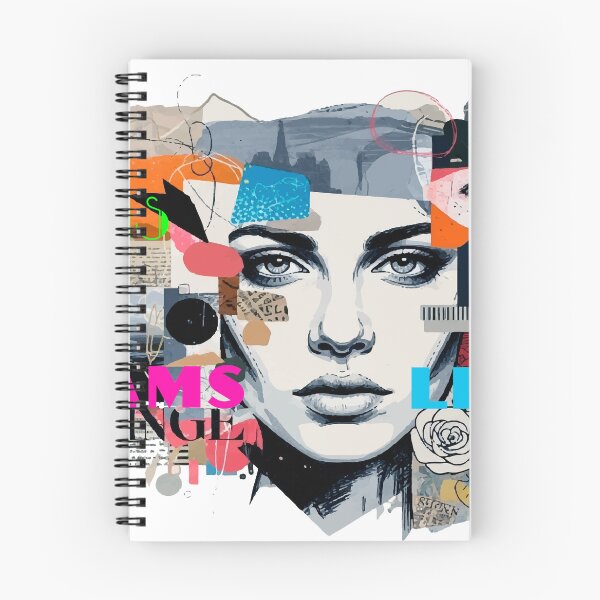 Item preview, Modern Mixed Media Collage – Artistic Digital Layered Composition designed and sold by Ojo de Lilith.
