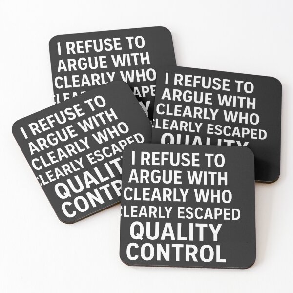 Item preview, Clearly Escaped Quality Control designed and sold by GrindReapers Vault.