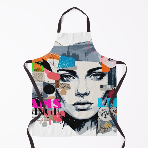 Item preview, Modern Mixed Media Collage – Artistic Digital Layered Composition designed and sold by Ojo de Lilith.