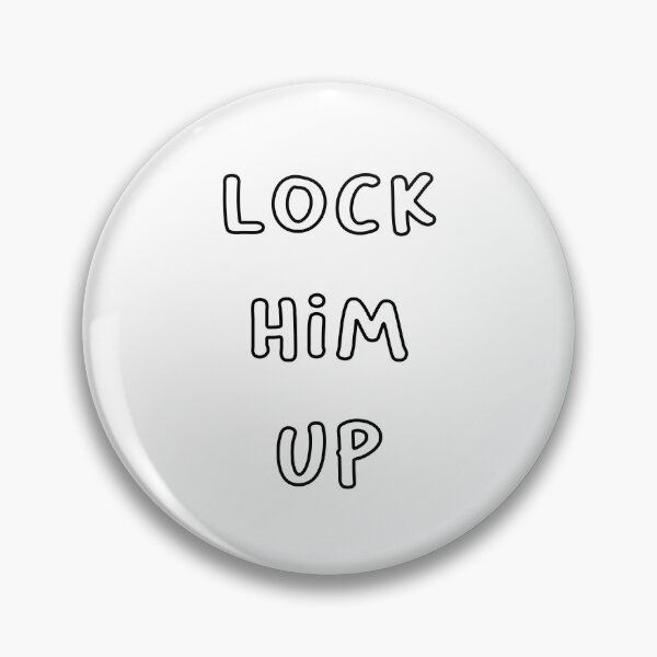 Item preview, Lock him up - Funny Political Statement Design designed and sold by RM-Journey.