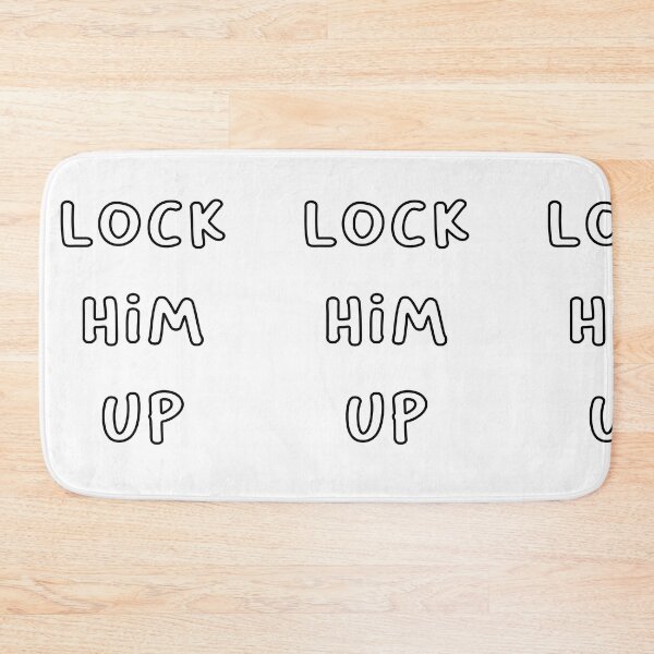 Item preview, Lock him up - Funny Political Statement Design designed and sold by RM-Journey.