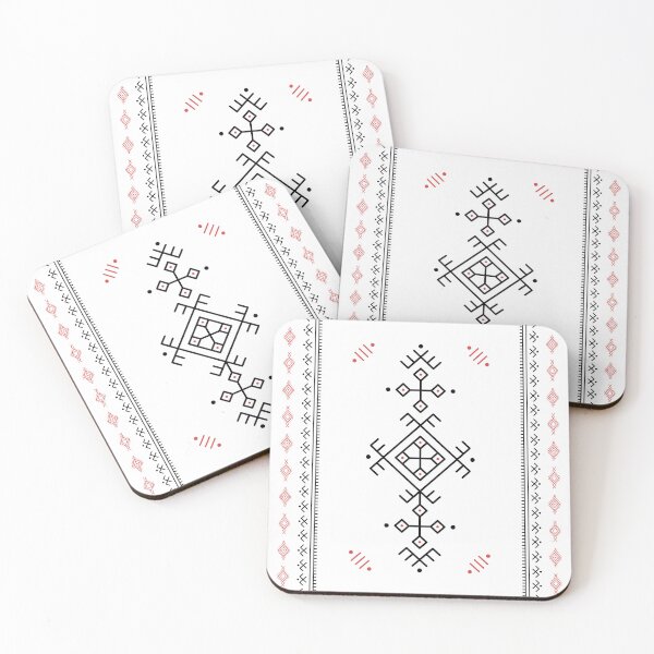 Item preview, Amazigh Pattern Berber Art Tifinagh designed and sold by Nemcha-Tee.