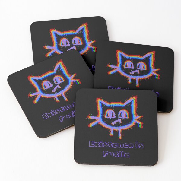 Item preview, Glitchy graffiti cat  designed and sold by XDivineTees.