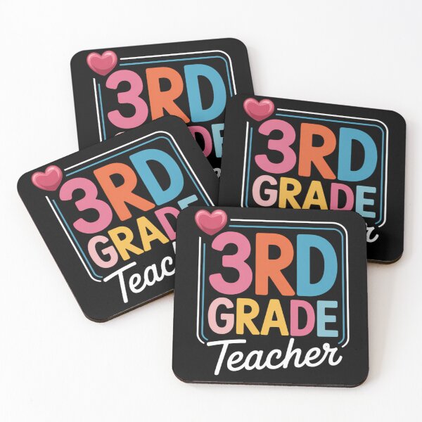 Item preview, Third Grade Teacher Life 3rd Grade Back To School Heart Love designed and sold by brynatshop.