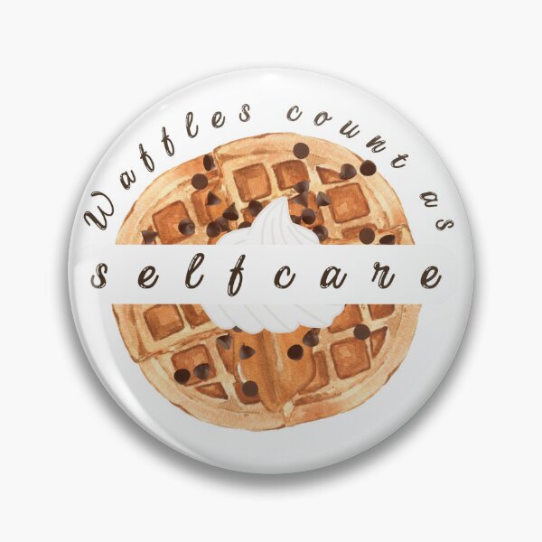 Item preview, Waffles Count as Selfcare  designed and sold by HD-Etchings.