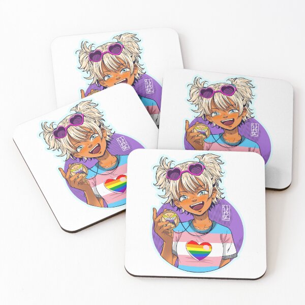 Item preview, Queer Soul Medallion designed and sold by Vale_Ilustrada.