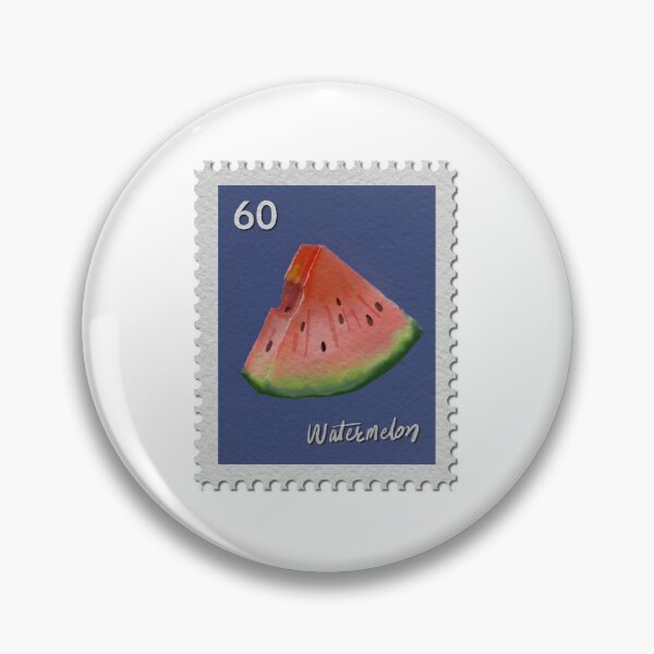 Item preview, Watermelon Stamp No. 60 – Juicy Summer Watercolor designed and sold by Pragatee.