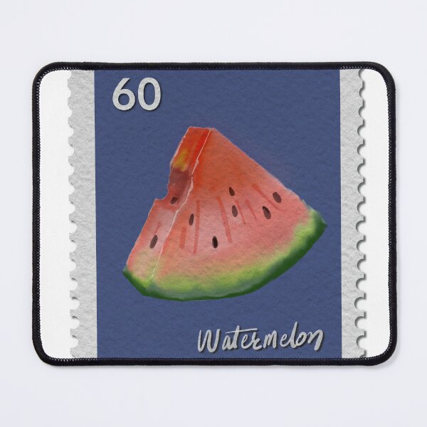 Item preview, Watermelon Stamp No. 60 – Juicy Summer Watercolor designed and sold by Pragatee.
