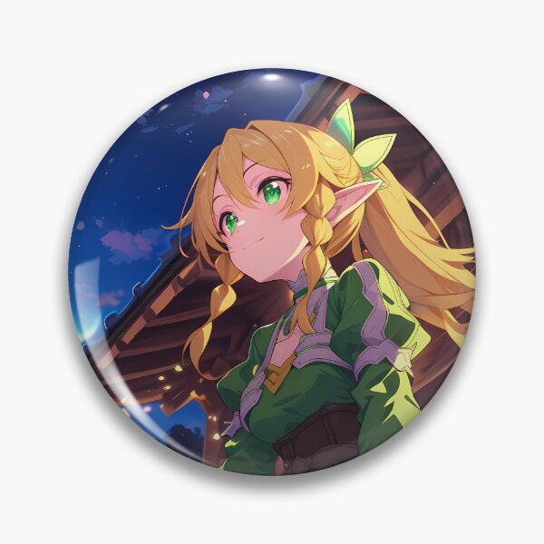 Item preview, Leafa Sword Art Online Anime Moonlit Wisteria Elf Reverie designed and sold by mildaclairmo.