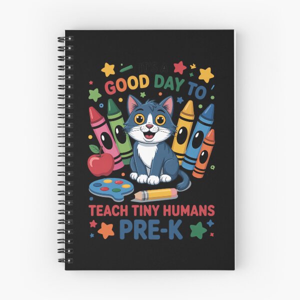 Item preview, It's A Good Day To Teach Tiny Humans Pre-K Cat Teacher Lover designed and sold by brynatshop.
