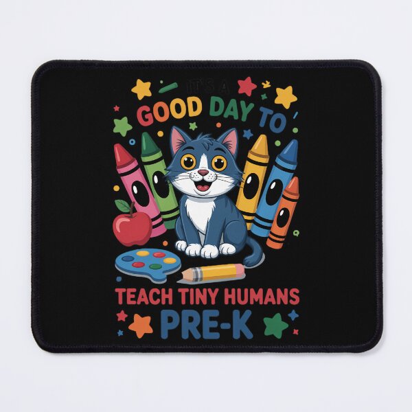 Item preview, It's A Good Day To Teach Tiny Humans Pre-K Cat Teacher Lover designed and sold by brynatshop.