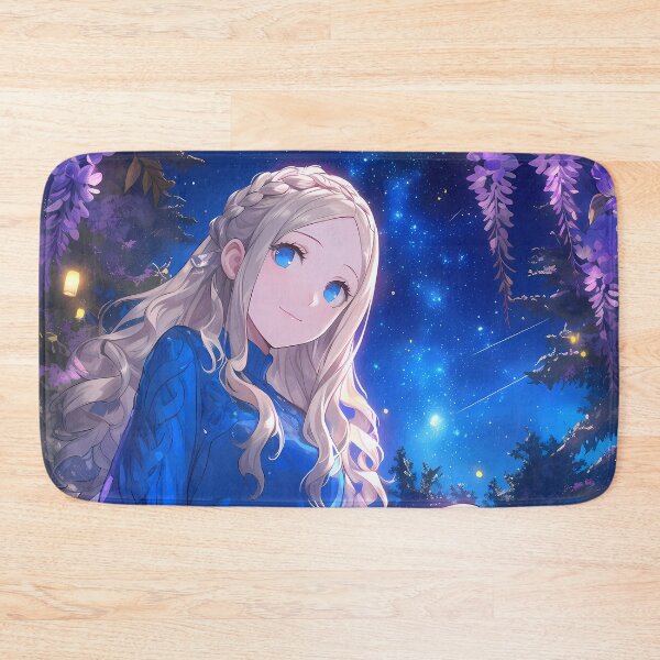 Item preview, Justine Caroline Persona 5 Game Starlit Wisteria Watercolor Glow designed and sold by mildaclairmo.