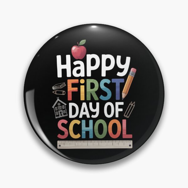 Item preview, Happy First Day Of School Back To School designed and sold by brynatshop.
