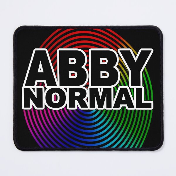 Item preview, Abby Normal Spiral Bold Psychedelic Wordplay Art designed and sold by SandyMDesigns.