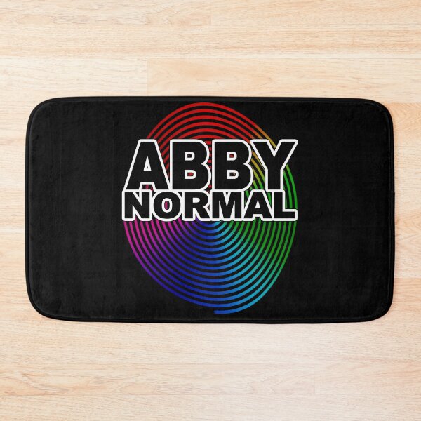 Item preview, Abby Normal Spiral Bold Psychedelic Wordplay Art designed and sold by SandyMDesigns.