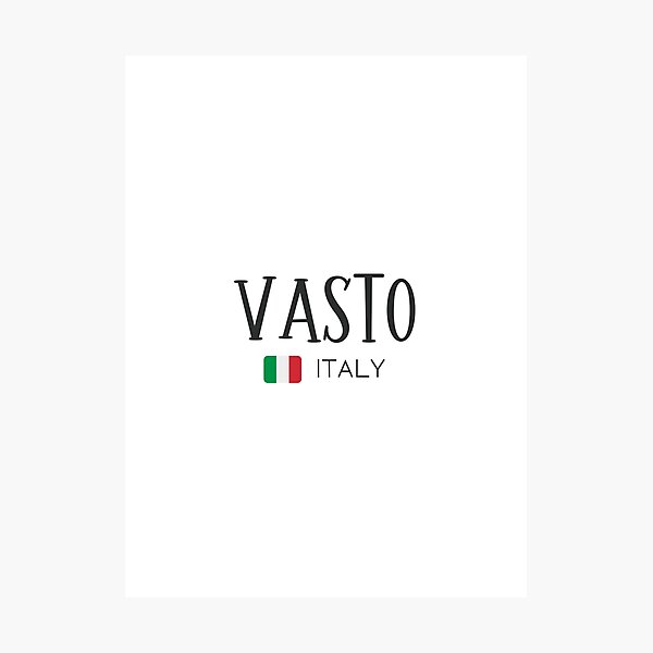 Item preview, Vasto - Italy  designed and sold by StudioRedKoala.