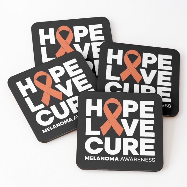 Item preview, Melanoma Cancer Awareness Hope Love Cure designed and sold by brynatshop.