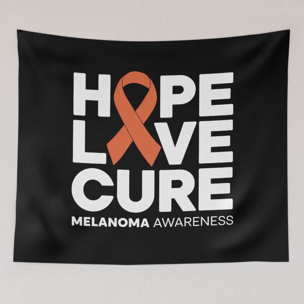 Item preview, Melanoma Cancer Awareness Hope Love Cure designed and sold by brynatshop.