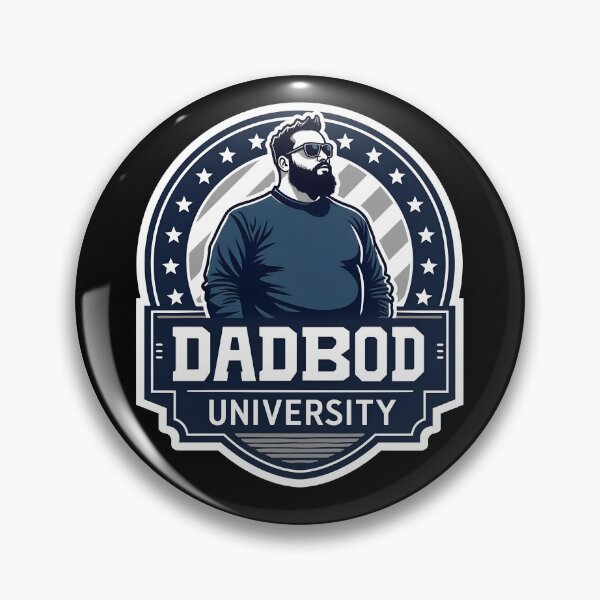 Item preview, Dad Bod University Funny Men's Dad Bod Gear designed and sold by DynamicDesign.