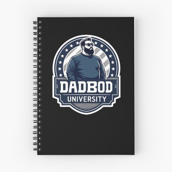 Item preview, Dad Bod University Funny Men's Dad Bod Gear designed and sold by DynamicDesign.
