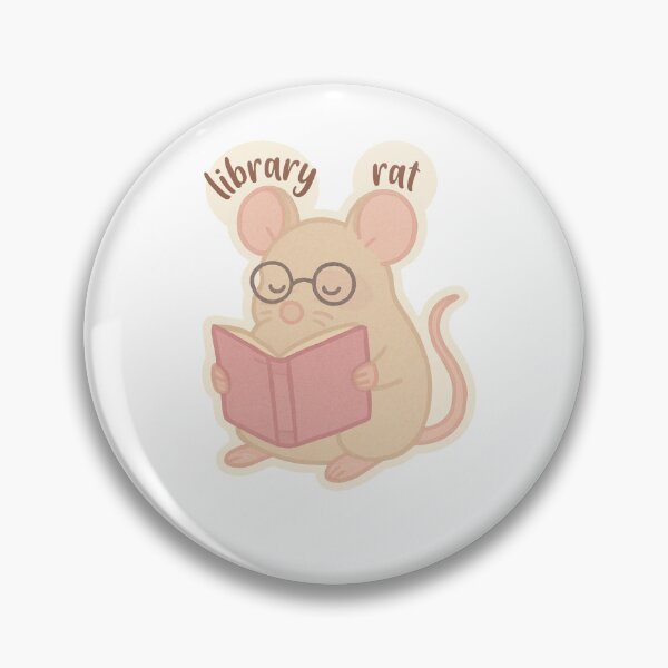 Item preview, Library rat designed and sold by Gwendesigns.