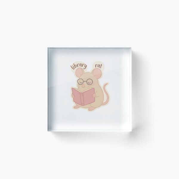 Item preview, Library rat designed and sold by Gwendesigns.