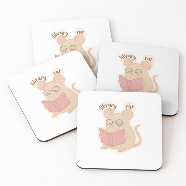 Item preview, Library rat designed and sold by Gwendesigns.