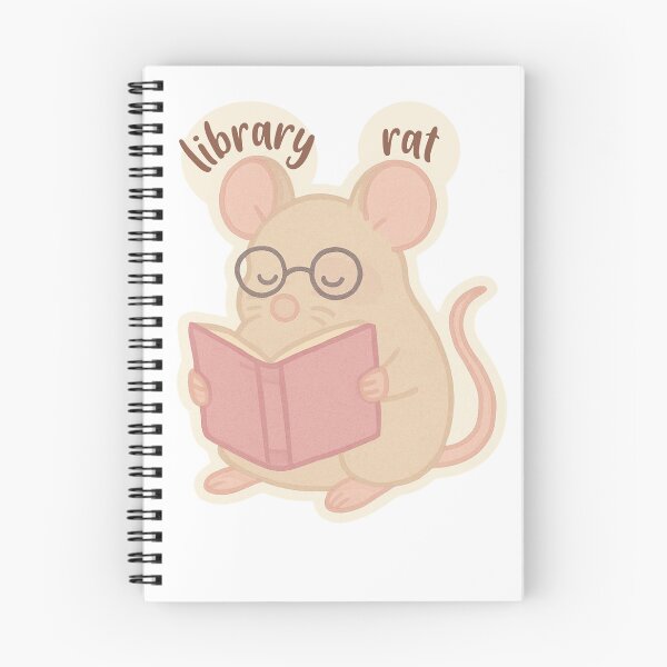 Item preview, Library rat designed and sold by Gwendesigns.