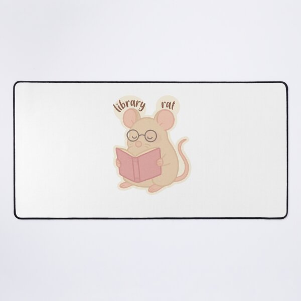 Item preview, Library rat designed and sold by Gwendesigns.