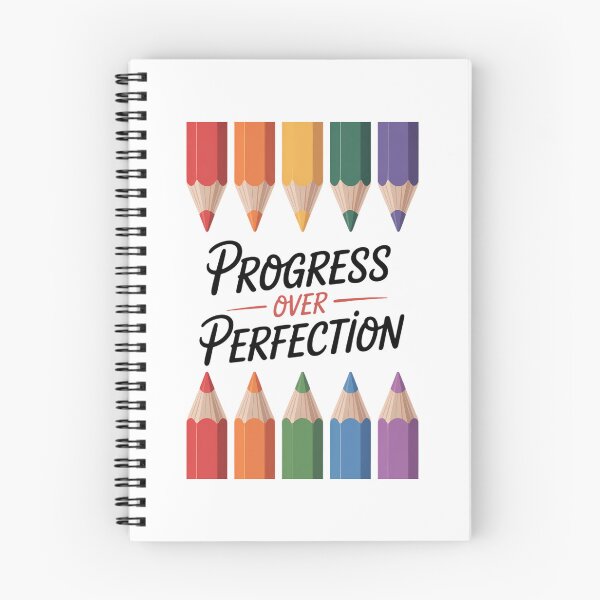 Item preview, Motivational Progress Over Perfection Back To School Teacher designed and sold by brynatshop.