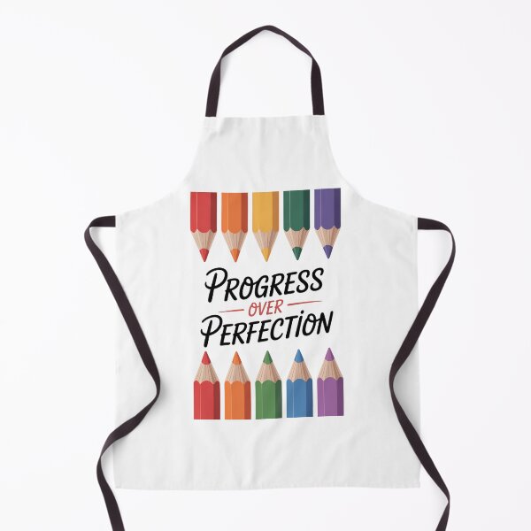 Item preview, Motivational Progress Over Perfection Back To School Teacher designed and sold by brynatshop.