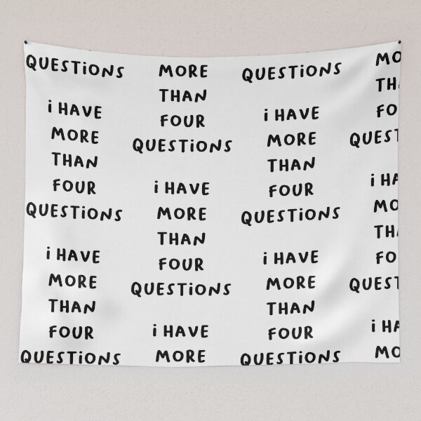 Item preview, i have more than four question - Quirky Funny Saying Design designed and sold by RM-Journey.