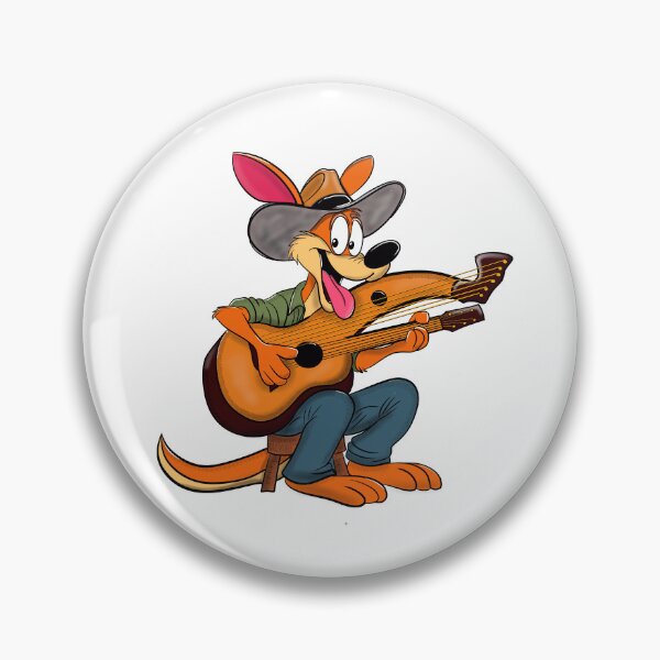 Item preview, Kangaroo Jammin’ – Aussie Outback Guitar Vibes designed and sold by Top Dog Tees.