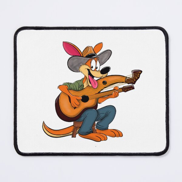 Item preview, Kangaroo Jammin’ – Aussie Outback Guitar Vibes designed and sold by Top Dog Tees.