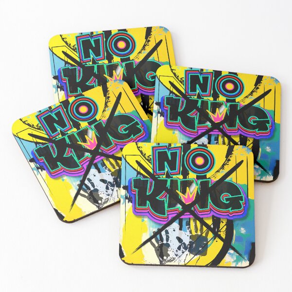 Item preview, No King Graffiti designed and sold by ViaARTfactory.