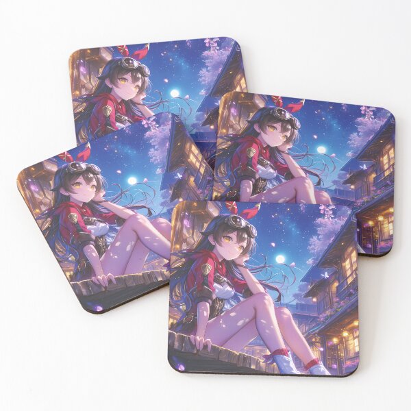 Item preview, Game Amber Genshin Impact Anime Blaze Ranger Wisteria Glow designed and sold by mildaclairmo.