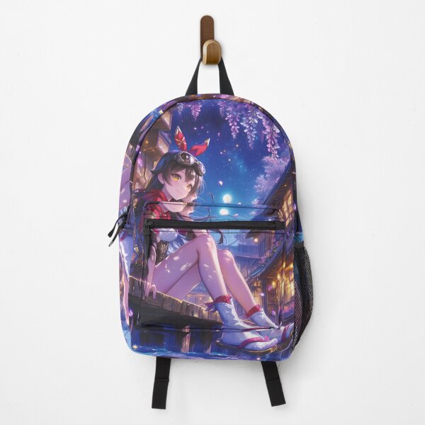 Item preview, Game Amber Genshin Impact Anime Blaze Ranger Wisteria Glow designed and sold by mildaclairmo.