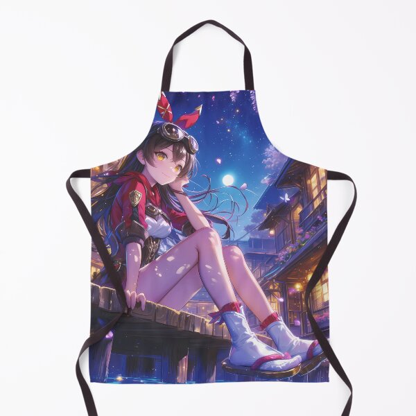 Item preview, Game Amber Genshin Impact Anime Blaze Ranger Wisteria Glow designed and sold by mildaclairmo.